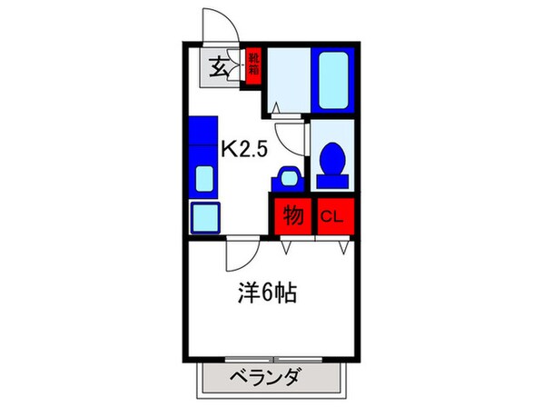 ルネッサンスの物件間取画像